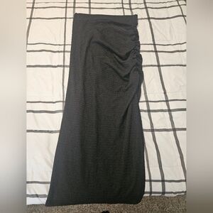 Elegant Black Maxi Skirt